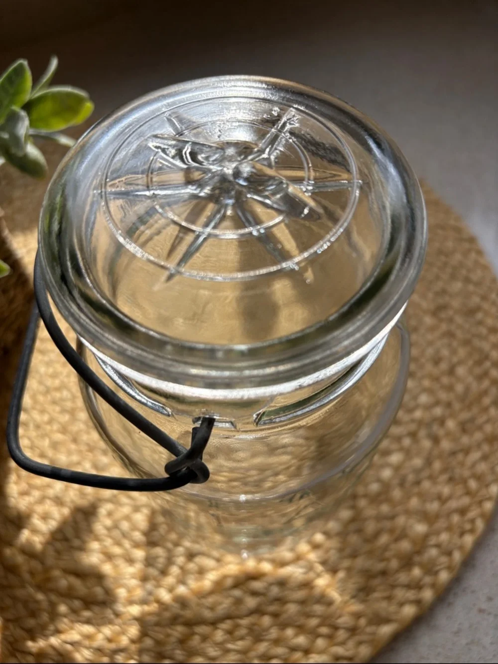 Vintage Hazel Atlas Atlas E-Z Seal Glass Mason Jar
